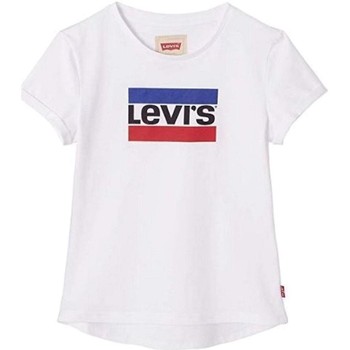 textil Flickor T-shirts Levi's  Vit