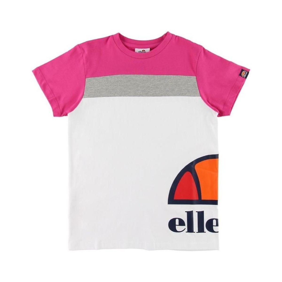 textil Flickor T-shirts Ellesse  Vit