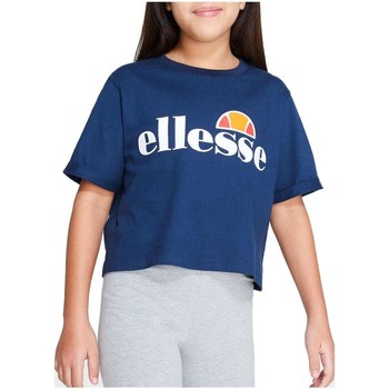 textil Flickor T-shirts Ellesse  Blå