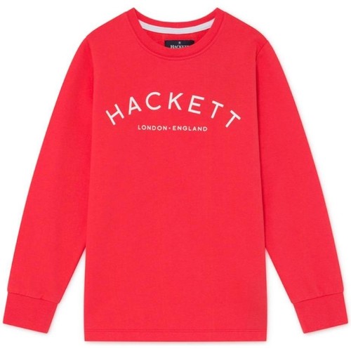 textil Pojkar Sweatshirts Hackett  Röd