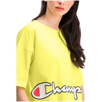 textil Dam T-shirts Champion  Gul