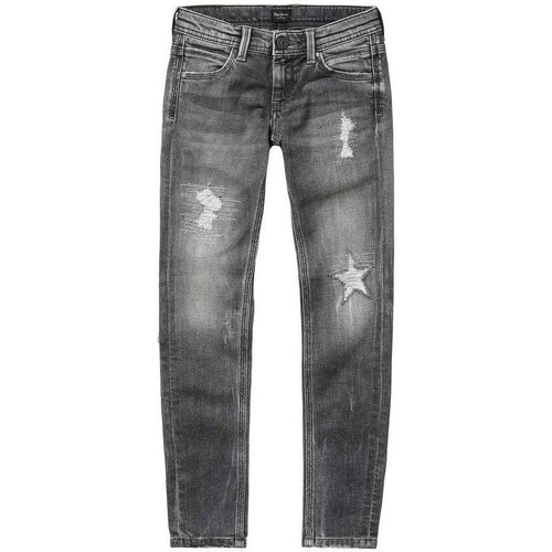 textil Flickor Jeans Pepe jeans  Grå