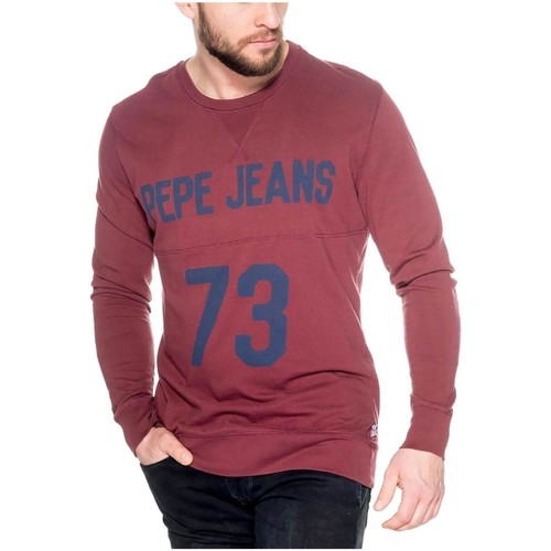 textil Herr T-shirts Pepe jeans  Röd