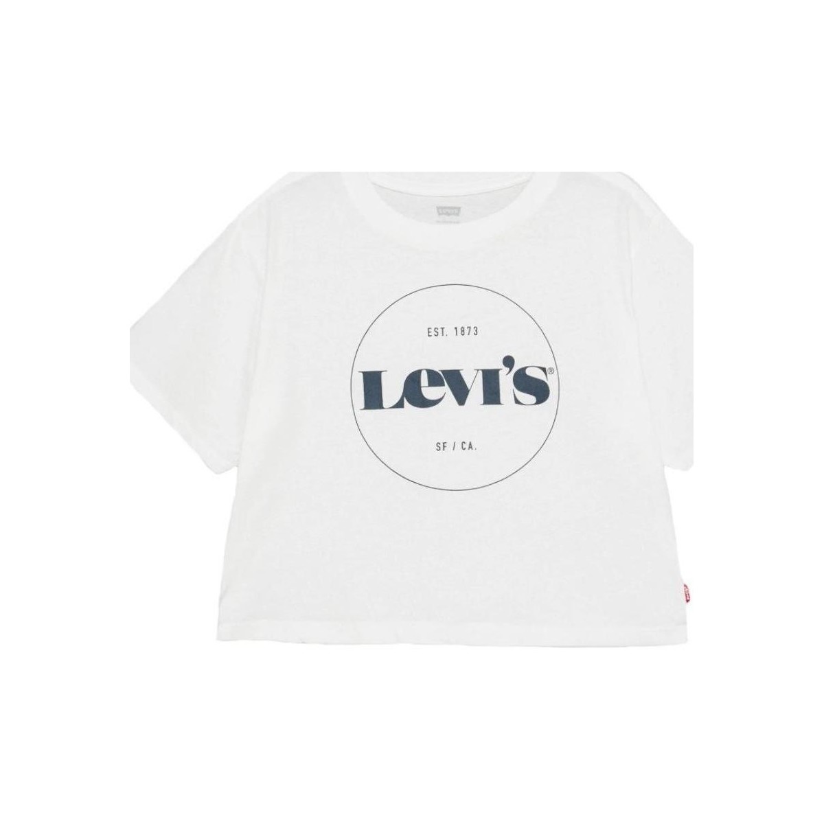 textil Flickor T-shirts Levi's  Vit