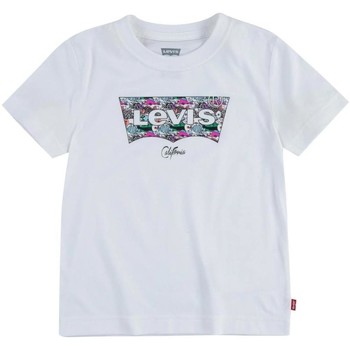 textil Pojkar T-shirts Levi's  Vit