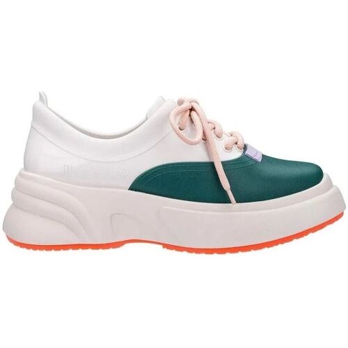 Skor Dam Sneakers Melissa Ugly Sneaker - Beige White Green Flerfärgad