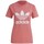 textil Dam T-shirts adidas Originals W 3STRIPES 21 Rosa