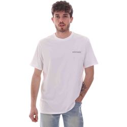 textil Herr T-shirts Dockers 27406-0115 Vit