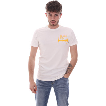 textil Herr T-shirts Antony Morato MMKS02002 FA120001 Vit