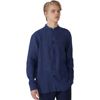 textil Herr Långärmade skjortor Trussardi 52C00154-1T002248 Blå
