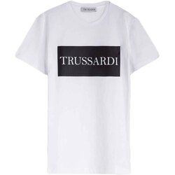 textil Herr T-shirts Trussardi 52T00500-1T003605 Vit
