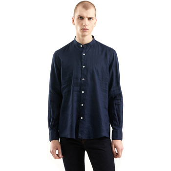 textil Herr Långärmade skjortor Refrigiwear RM0C10100LI9110 Blå