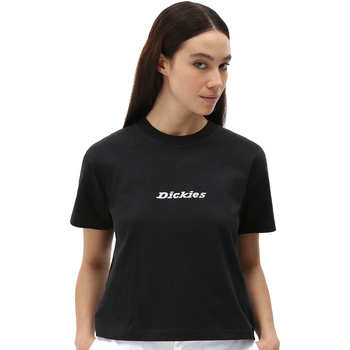 textil Dam T-shirts Dickies DK0A4XBABLK1 Svart