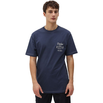 textil Herr T-shirts Dickies DK0A4X9NNV01 Blå