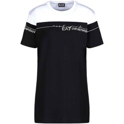 textil Dam T-shirts Ea7 Emporio Armani 3KTT59 TJBEZ Svart