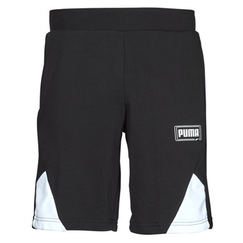 textil Herr Shorts / Bermudas Puma RBL SHORTS Svart / Vit