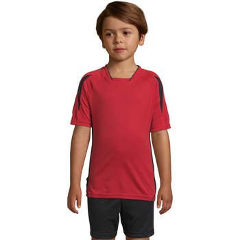 textil Barn T-shirts Sols Maracana - CAMISETA NIÑO MANGA CORTA Röd