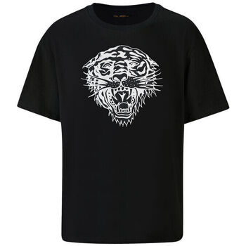 textil Herr T-shirts Ed Hardy Tiger-glow t-shirt black Svart