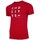 textil Herr T-shirts 4F TSM018 Röd