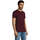 textil Herr T-shirts Sols Martin camiseta de hombre Bordeaux
