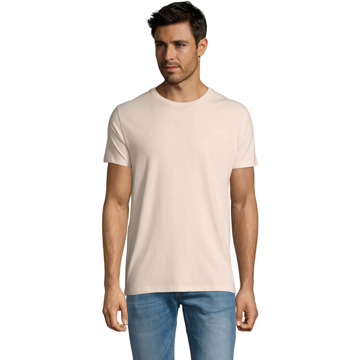 textil Herr T-shirts Sols Martin camiseta de hombre Rosa