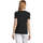 textil Dam T-shirts Sols MOTION camiseta de pico mujer Svart