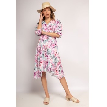 textil Dam Korta klänningar Fashion brands 9471-ROSE Rosa