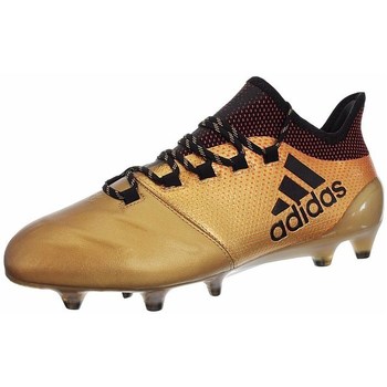 Skor Herr Fotbollsskor adidas Originals X 171 FG Leather Guld, Svarta