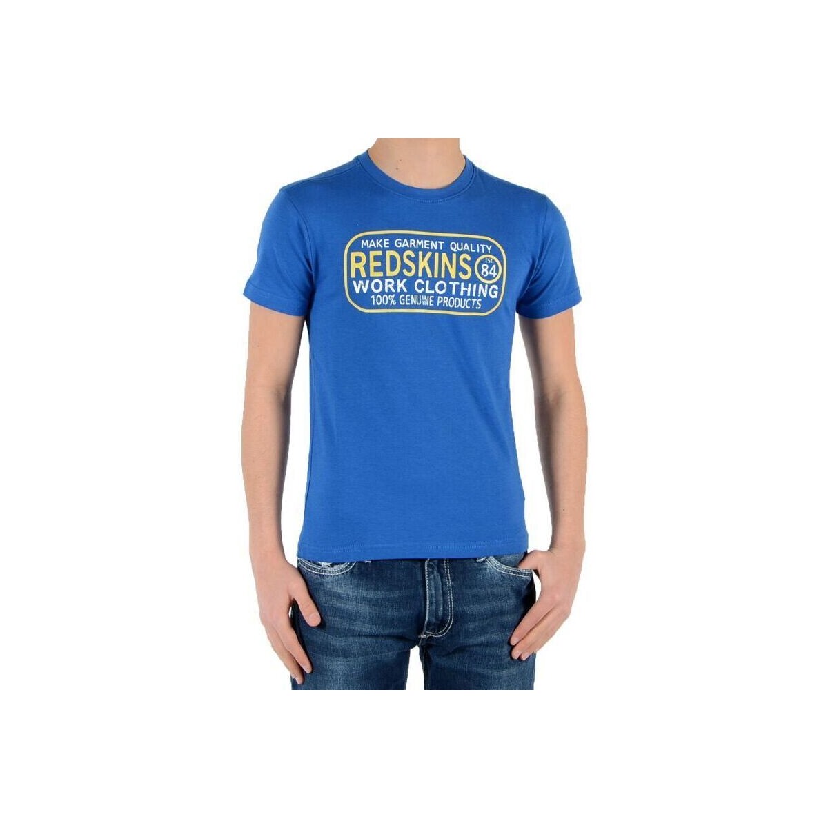 textil Flickor T-shirts Redskins 27587 Blå
