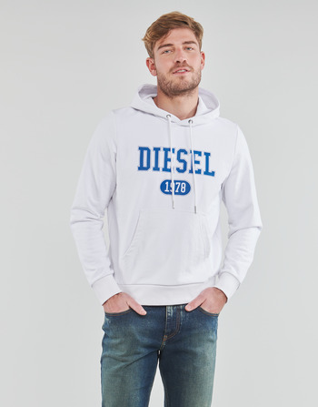 textil Herr Sweatshirts Diesel S-GINN-HOOD-K25 Vit