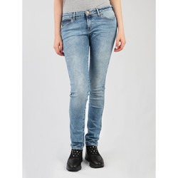 textil Dam Skinny Jeans Wrangler Best Blue Low Waist Courtney W23SX7850 Blå