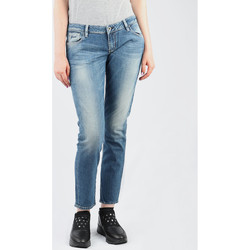 textil Dam Skinny Jeans Guess Beverly Skinny W21003D0ET0-NEPE Blå