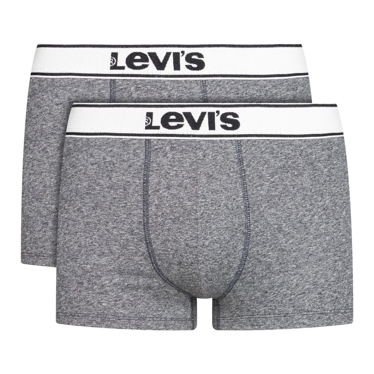 Underkläder Herr Boxershorts Levi's Trunk 2 Pairs Briefs Grå