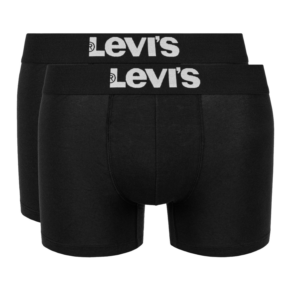Underkläder Herr Boxershorts Levi's Boxer 2 Pairs Briefs Svart