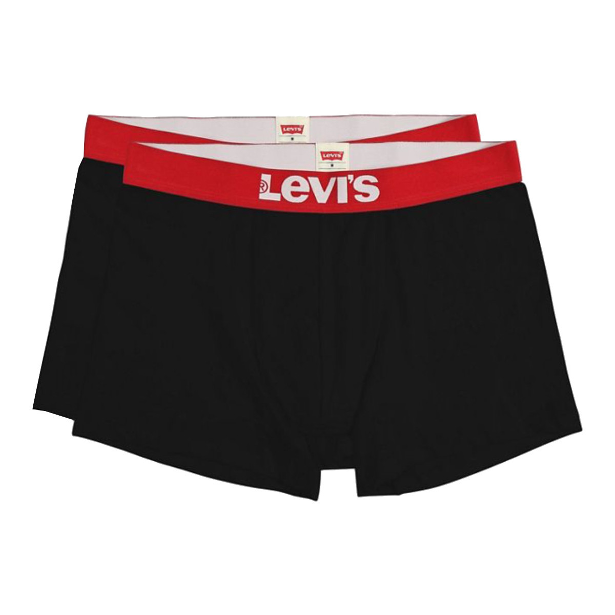 Underkläder Herr Boxershorts Levi's Boxer 2 Pairs Briefs Svart