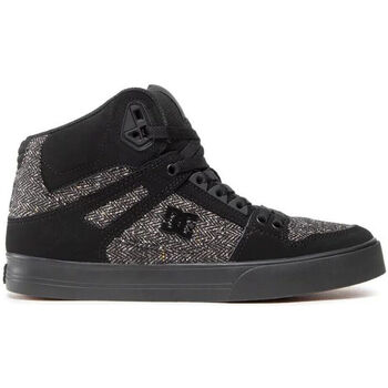 Skor Herr Sneakers DC Shoes Pure high-top wc ADYS400043 BLACK/BLACK/BATTLESHIP (KKB) Svart