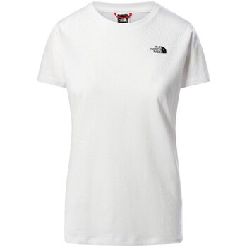 textil Dam T-shirts The North Face W Simple Dome Tee Vit