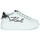 Skor Dam Sneakers Karl Lagerfeld KAPRI Whipstitch Lo Lace Vit / Svart