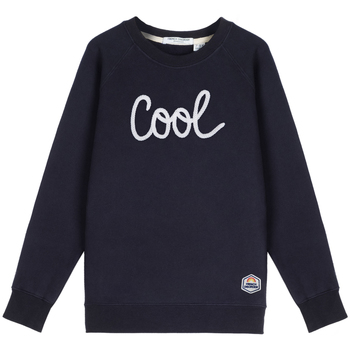 textil Pojkar Sweatshirts French Disorder Sweatshirt enfant  Cool Blå