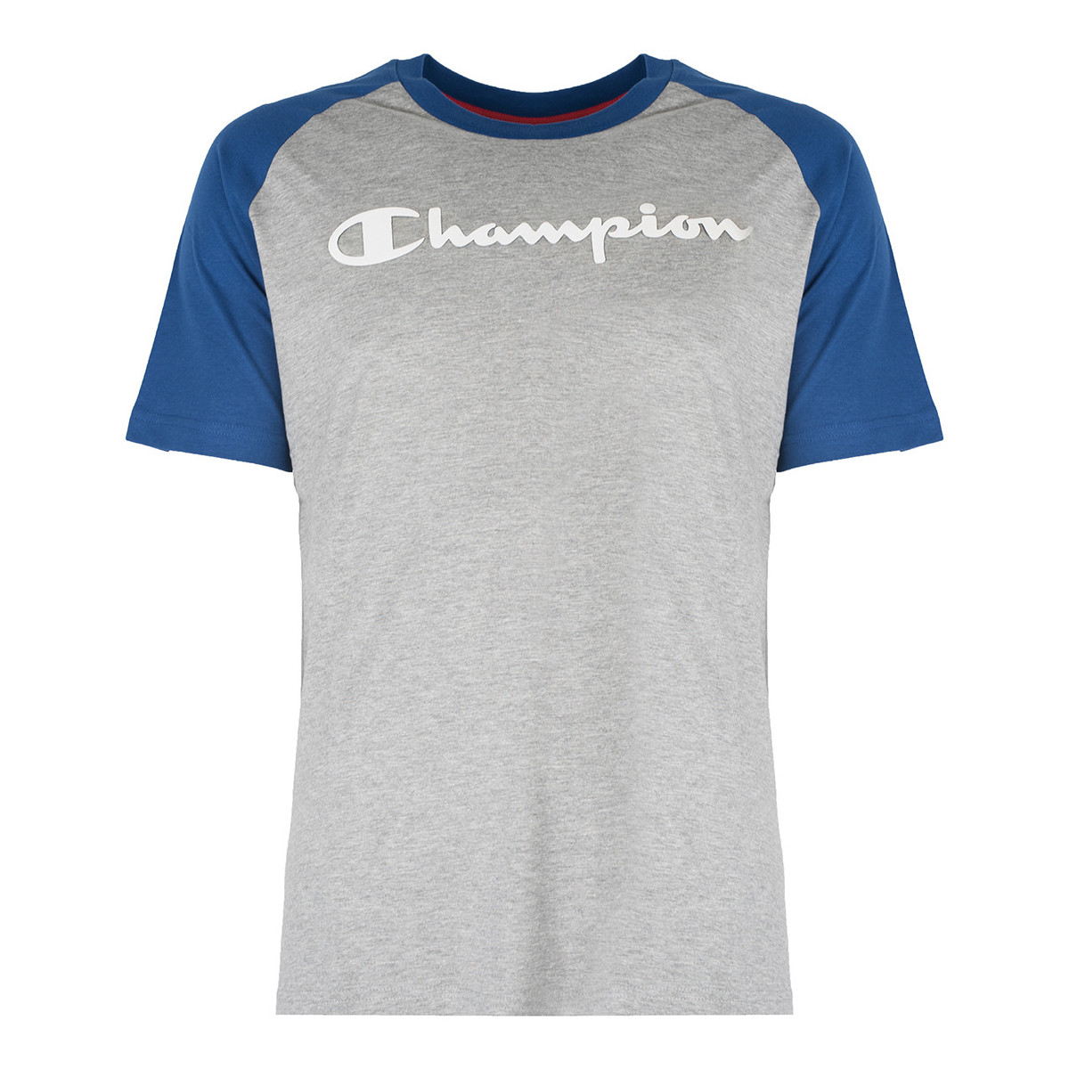 textil Herr T-shirts Champion 212688 Blå