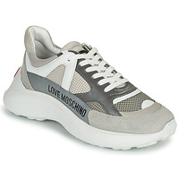 Skor Dam Sneakers Love Moschino JA15306G1E Grå / Vit