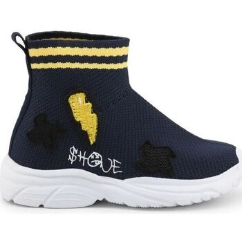 Skor Herr Sneakers Shone 1601-005 Navy/Yellow Blå