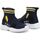 Skor Herr Sneakers Shone 1601-005 Navy/Yellow Blå