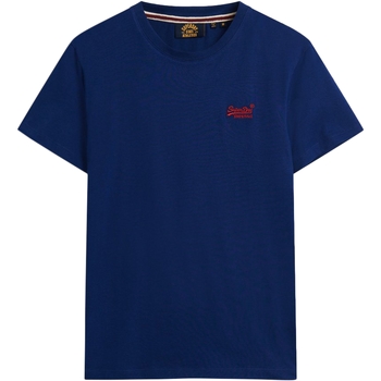 textil Herr T-shirts Superdry 235552 Blå