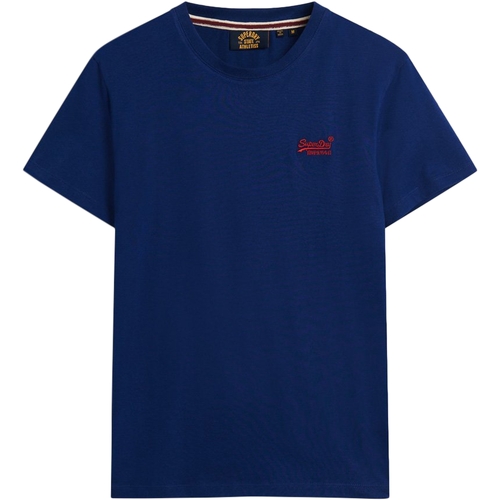 textil Herr T-shirts Superdry 235552 Blå