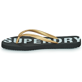 Superdry Code Essential Flip Flop Guldfärgad