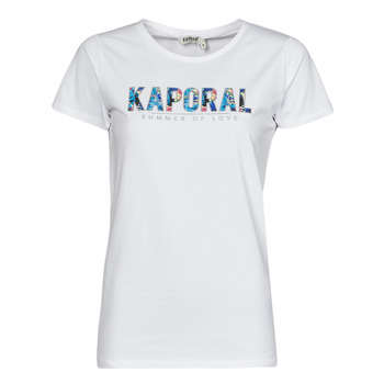 textil Dam T-shirts Kaporal KECIL Vit