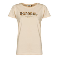 textil Dam T-shirts Kaporal KALIN Beige