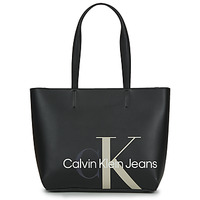 Väskor Dam Shoppingväskor Calvin Klein Jeans SCULPTED MONO SHOPPER29 Svart