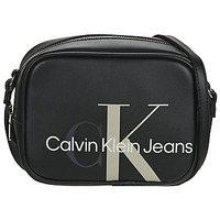 Väskor Dam Axelremsväskor Calvin Klein Jeans SCULPTED MONO CAMERA BAG Svart